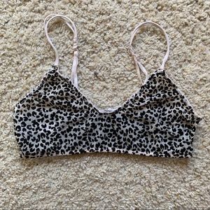 Cheetah bralette